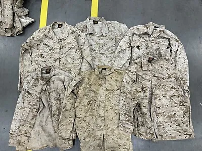 Lot Of 6* Marine Corps Desert MARPAT Digital Camouflage Blouse Medium Long • $55.99