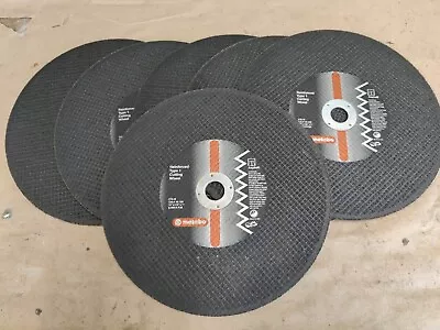 New Metabo 12 X1/8 X1   Reinforced Type 1 Asphalt Cutting Wheel C16-N 16.158 6ea • $18