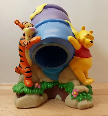 Winnie The Pooh & Tigger Too Vintage Honey Pot Dixie Cup Holder Dispenser • $10.70