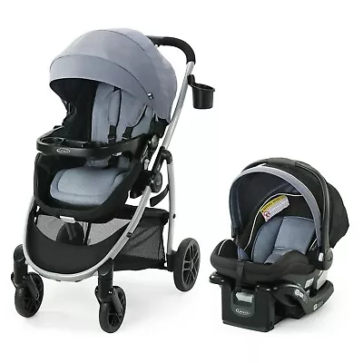 Graco Modes 2173529 Reversible Stroller Foldable 3-in-1 Pramette Travel System • $279