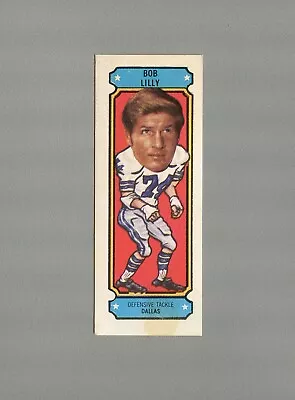 Bob Lilly - 1975 Nabisco Sugar Daddy Card#7 **read** Stained Front & Back • $3.50