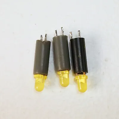 Pkg Of 3 Yellow LED Lamp Bulbs For Behringer Analog Mixing Boards Mixers    D2A • $3.99