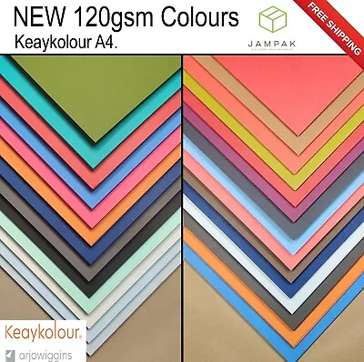 Keaykolour A4 120gsm Coloured Paper Premium Quality Printer CRAFT Paper A4 • £4.77