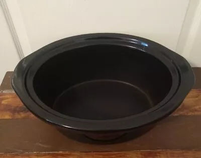 Sunbeam Slow Cooker Crock Pot Replacement 6 Qt Ceramic Stoneware Insert Crack • $19.50