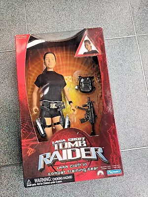 2001 Playmates Lara Croft Tomb Raider 12  Figure Combat Training Gear  • £19.99