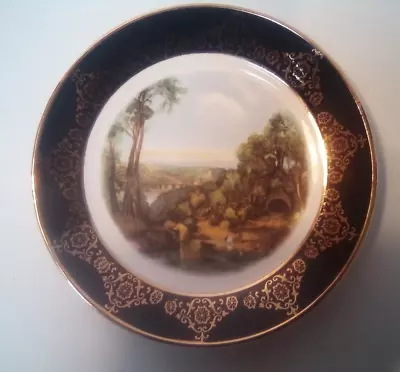 £5 • Buy Regency Bone China Trinket Dish Featuring A River  Scene