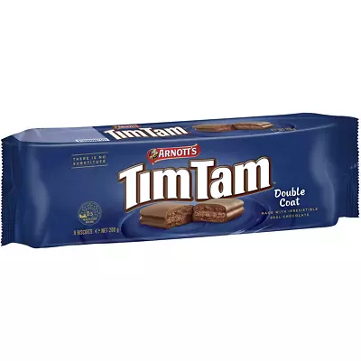 Arnotts Tim Tam Chocolate Biscuits Double Coat 200g • $15