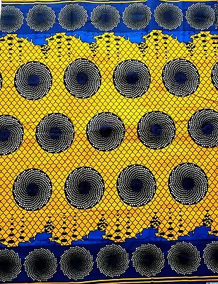 Elegant & Stunning African  Ankara  Wax Print100% Cotton Sell By 6 Yards • $30
