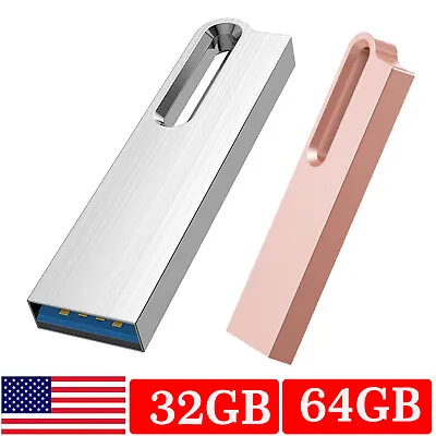 32G 64G 128G USB 3.0 Flash Drive Metal Pen Drive Mini Thumb Drive Memory U Disk • $6.95