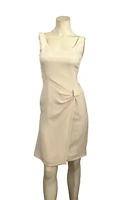 Valentino Boutique Vintage Cream/Ivory Silk Dress Size 6 • $99.99