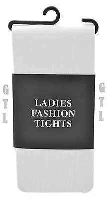£3.39 • Buy White Halloween Tights Adult Ladies Fashion  Elf Xmas Party Fancy Dress Costume