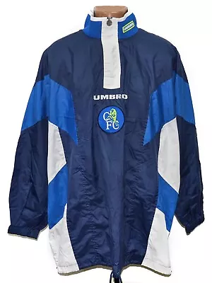 Chelsea London 1997/1998 Football Training Top Jersey Umbro Xxl • £124.19