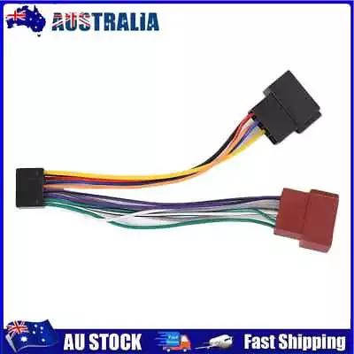 AU For KENWOOD ISO Wiring Harness Connector Adaptor Cable Car Stereo Loom 16 Pin • $8.77