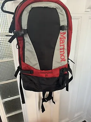 Marmot Side Country Back Pack With Hard Shell Back  Excellent Condition • $35.99