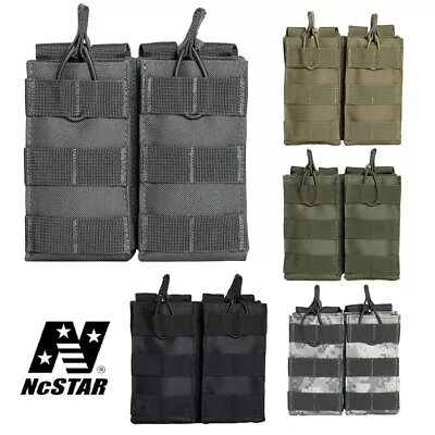 NcSTAR Tactical MOLLE PALS Universal Modular Double Rifle/Pistol Magazine Pouch • $11.99