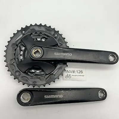 Shimano FC-MT100 2x9 Speed MTB Bike Crankset 40/30/22T 175mm • $39