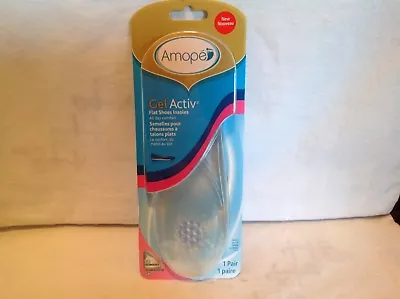 Amope GelActiv Flat Shoes Insoles For Women 1 Pair Size 5-10 • $9.49