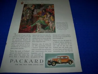 £10.47 • Buy 1930 Packard  For A Discriminating Clientele ..1-page Sales Ad (101ee)
