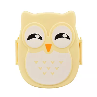 $14.01 • Buy Portable Owl Lunch Box Picnic Food Microwave Bento Storage Fruit Container Kids