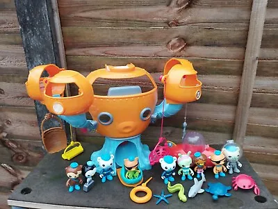 Octonauts Octopod Playset/gup B Red Shark Sea Creatures Figures Peso/kwazii • £38.77