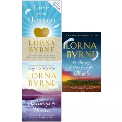 Lorna Byrne Collection 3 Books Set Love From HeavenA Message Of Hope From The • £24.99