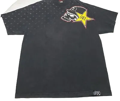 Rockstar Metal Mulisha Shirt Y2K Size XL Grunge AC4 • $50