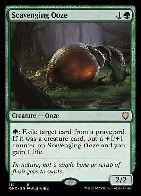 X1 Scavenging Ooze R MTG Commander: Phyrexia: All Will Be One M/NM English • $0.99