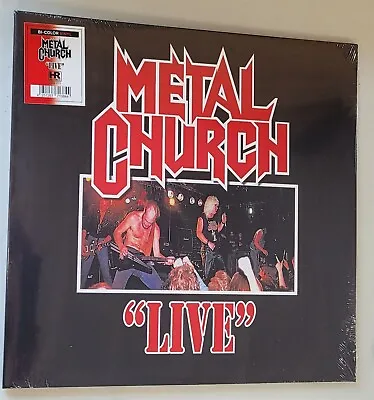 Metal Church Live 1986 Bi-color Vinyl LP Record New • $28.99
