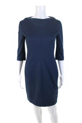$69.99 • Buy Diane Von Furstenberg Womens Thandi Dress Blue Wool Size 4