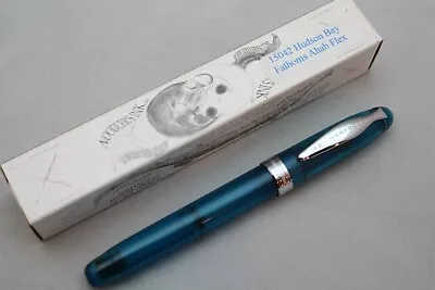$25 • Buy Noodlers Hudson Bay Fathoms Demonstrator Ahab Piston Flex Nib Fountain Pen
