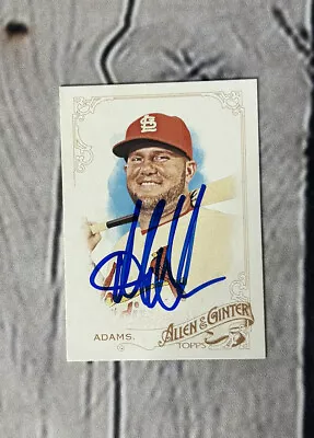 2015 Topps Allen & Ginter Matt Adams Auto St. Louis Cardinals #120 Signed • $9.99