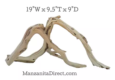 Manzanita Driftwood Branch Set For Aquarium & Reptile Terrarium Decor   0410-1 • $49