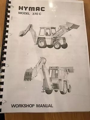 £49 • Buy Hymac 370C Workshop Manual 170 Pages