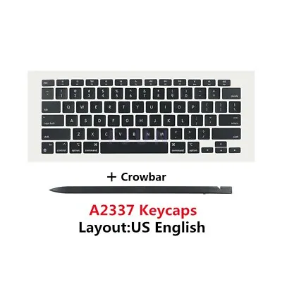 New A2337 Keyboard Keys Keycaps US For Macbook Air 13  M1 A2337 Keycap 2020 Year • $9.99