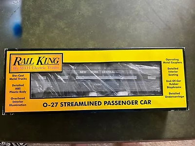 Mth Railking New York Central Streamlined Observation Car RK-10590 6080s • $69.99