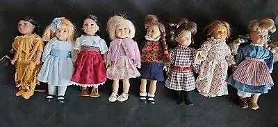 Lot Of 9 Mini 6  AMERICAN GIRL Pleasant Company Dolls  • $64.99