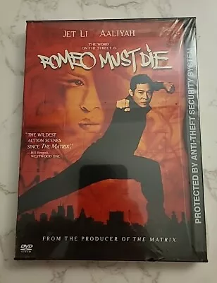 NEW Romeo Must Die DVD 200 Jet Li Aaliyah DMX Behind Scenes 3 Music Videos • $8