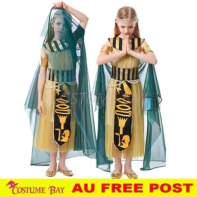 Kids Cleopatra Egyptian Goddess Roman Book Week Fancy Dress Halloween Costume AU • $39.95