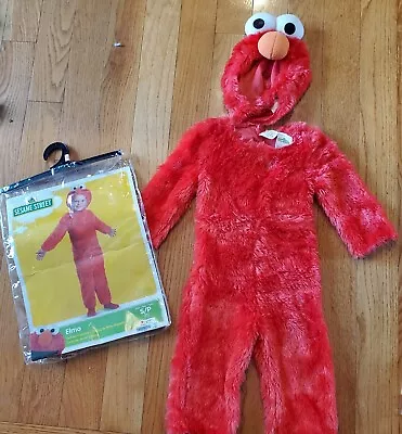 Sesame Street ELMO 2 2T Toddler Child Costume • $21.99