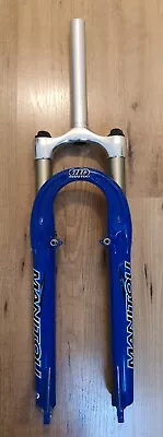 Manitou SX TPC Sport Front Suspension Forks In Blue (Threadless 1+1/8th) USED • £69.99