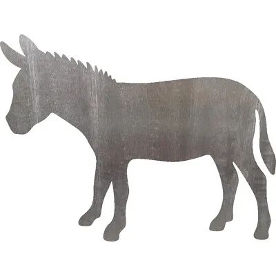 Donkey Steel Cut Out Metal Art Decoration • $7.99