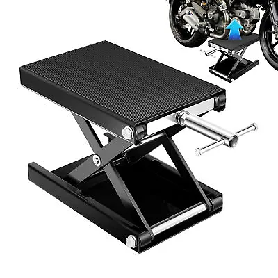 Motorcycle Lift Table 1100 Lbs Heavy Duty Hydraulic Motorcycle Lift  • $275.16