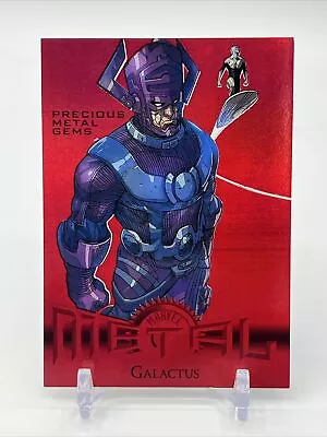 2013 Marvel Fleer Retro #42 Galactus Precious Metal Gems PMG Red /100 • $305