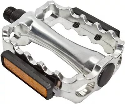 Sunlite Cruz Alloy Sport Pedals 9/16  Silver • $16.73