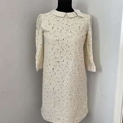 La Redoute Mademoiselle R Ivory Lace Dress UK 8 BNWT See Description • $7.57