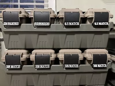 MTM Ammo Can Identification Tags Labels AC3C AC4C AC5C Caliber ID Storage Crate • $2.75