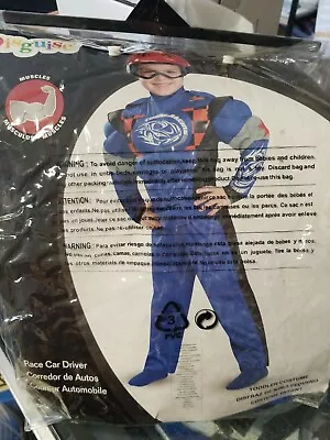 Disguise Race Car Driver Muscle Costume • $11.99