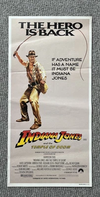 $60 • Buy Indiana Jones - Original 1980’s Australian Cinema Daybill Movie Poster