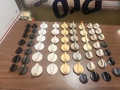 Lot Of Vintage Electric Stove Oven Kitchen Knobs • $29.95