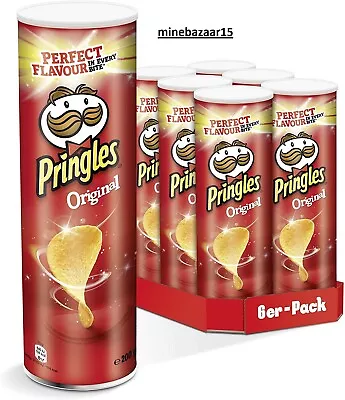 £16.95 • Buy Pringles Original Crisps - 200g - Pack Of 6